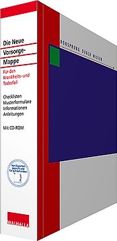 Die Neue Vorsorge-Mappe mit CD-ROM