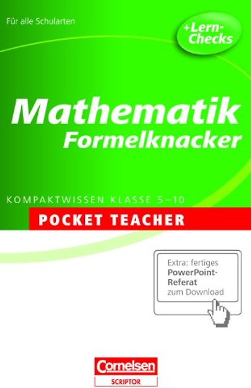 Pocket Teacher Mathematik - Formelknacker 5.-10. Klasse