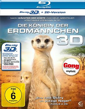 Die Königin der Erdmännchen [3D Blu-ray + 2D Version] 3D Blu-ray Disc