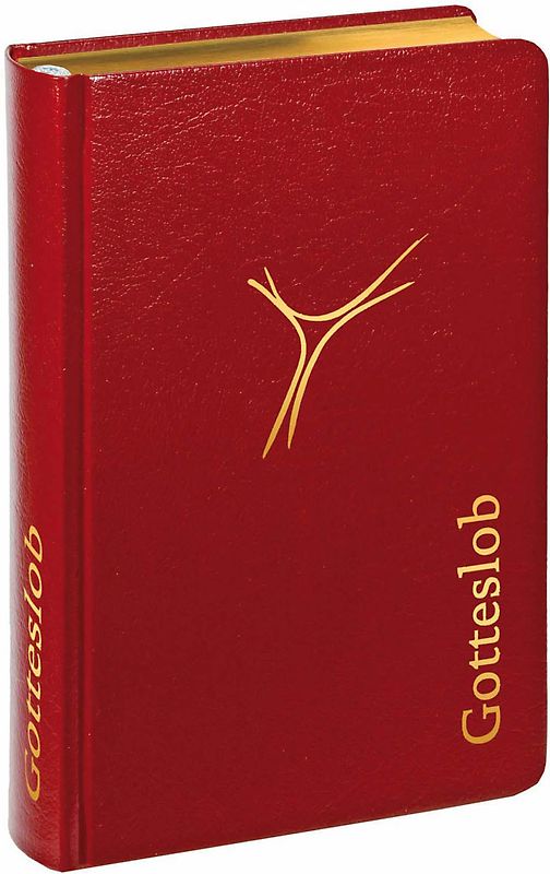 Gotteslob Premium-Ausgabe Leder weinrot