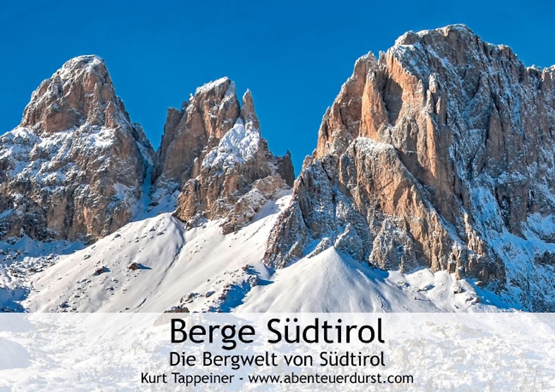 Berge Südtirol (Posterbuch DIN A3 quer)