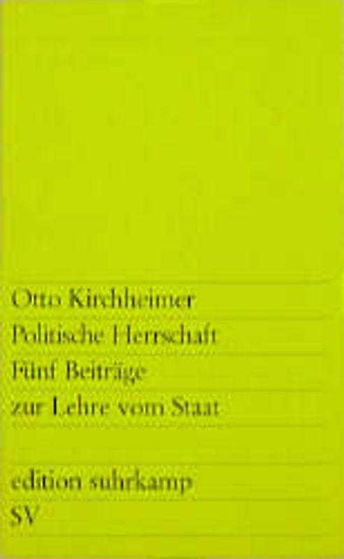 Politische Herrschaft