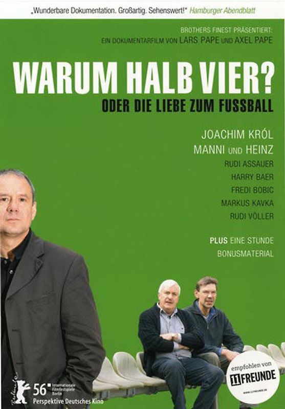 Warum halb vier? - Oder die Liebe zum Fussball DVD