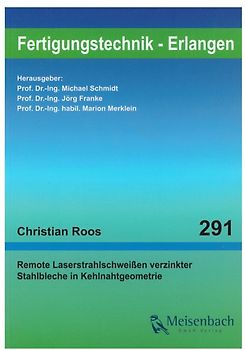 Remote-Laserstrahlschweißen verzinkter Stahlbleche in Kehlnahtgeometrie