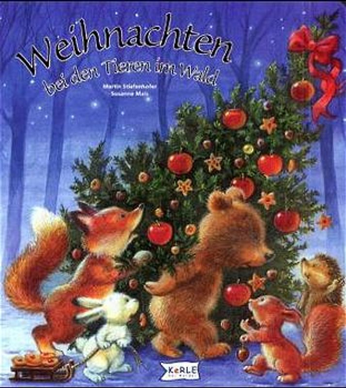Weihnachten bei den Tieren im Wald