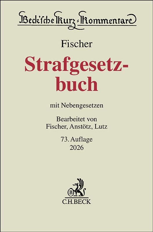 Strafgesetzbuch. StGB