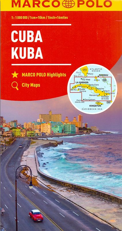 MARCO POLO Kontinentalkarte Kuba 1:1 Mio.