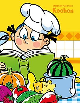 Malbuch rund ums Kochen 1