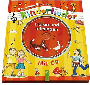 Das große Buch der Kinderlieder mit CD