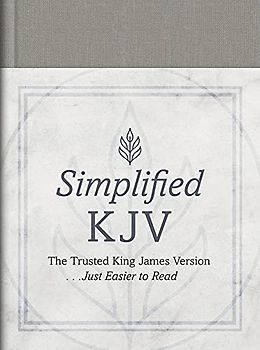 The Barbour Simplified KJV [Pewter Branch]