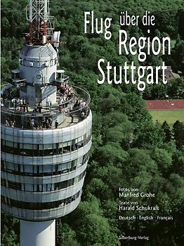 Flug über die Region Stuttgart