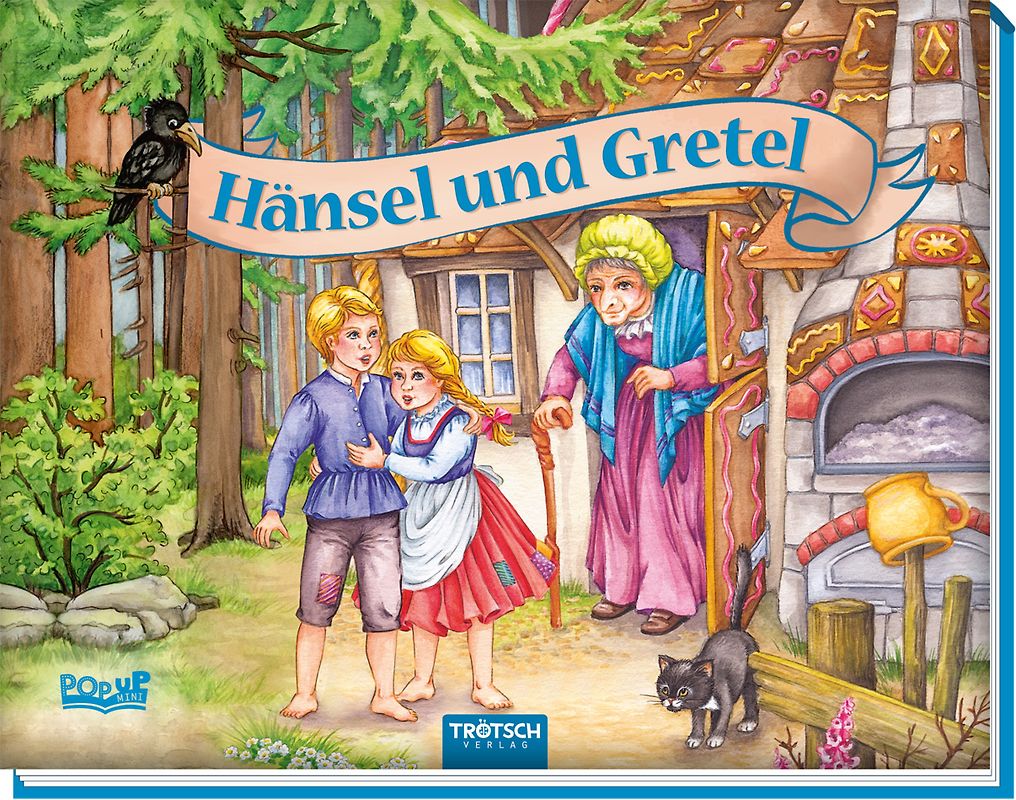 Trötsch Märchenbuch Pop-up-Buch Hänsel und Gretel