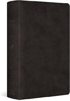 ESV Single Column Heritage Bible (Trutone, Black)
