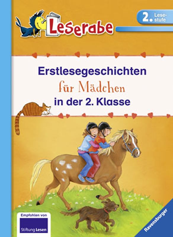 Leserabe Sonderausgaben - Erstlesegeschichten für Mädchen in der 2. Klasse