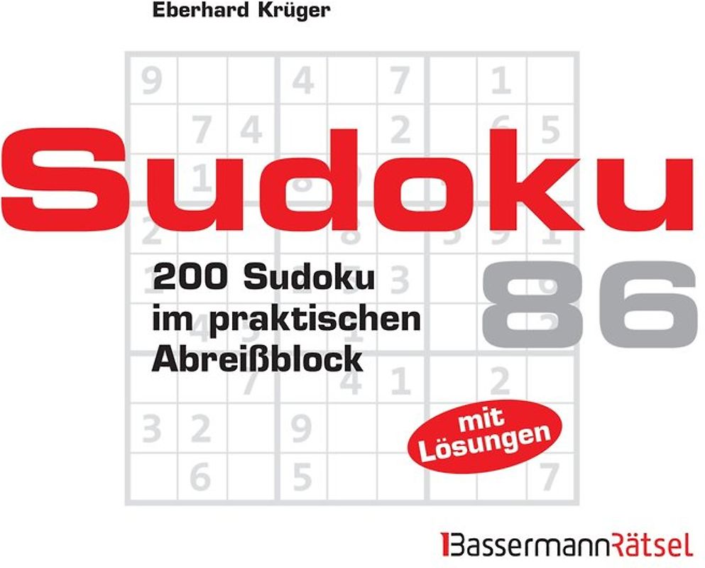 Sudoku Block 86 - 5er VE