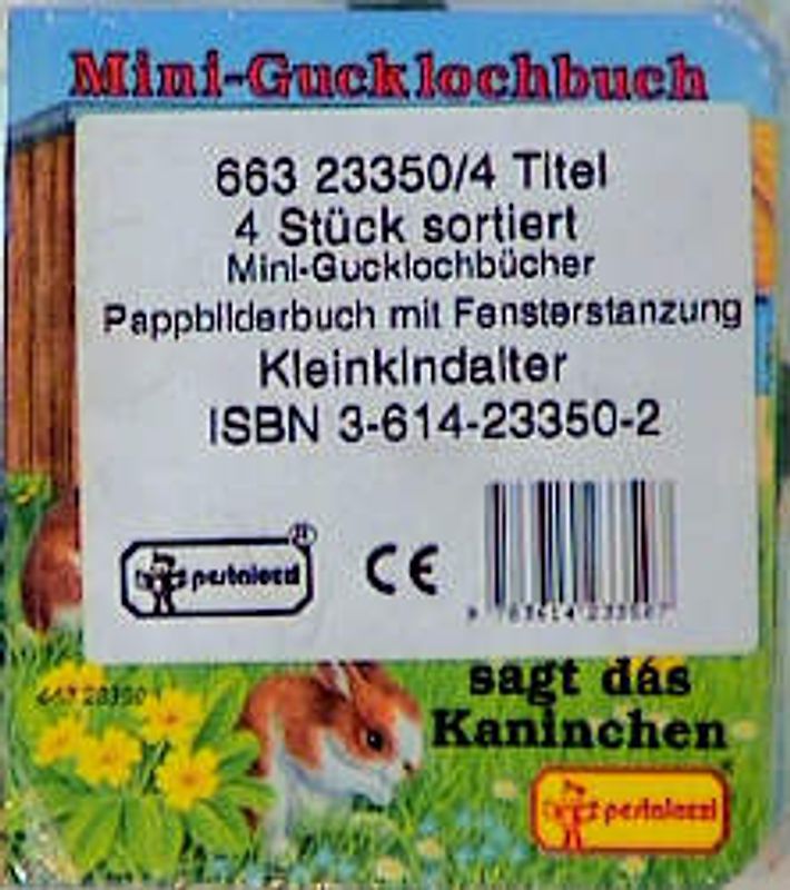 Mini-Gucklochbücher. 4 Titel