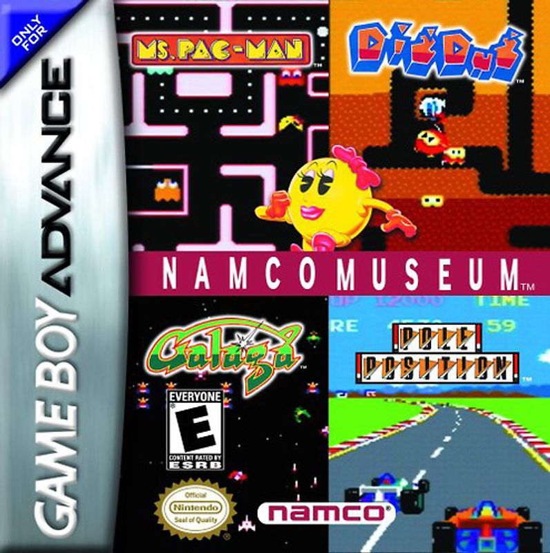 Namco Museum Nintendo Game Boy Advance