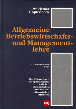 Allgemeine Betriebswirtschafts- und Managementlehre