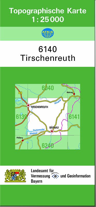 TK25 6140 Tirschenreuth