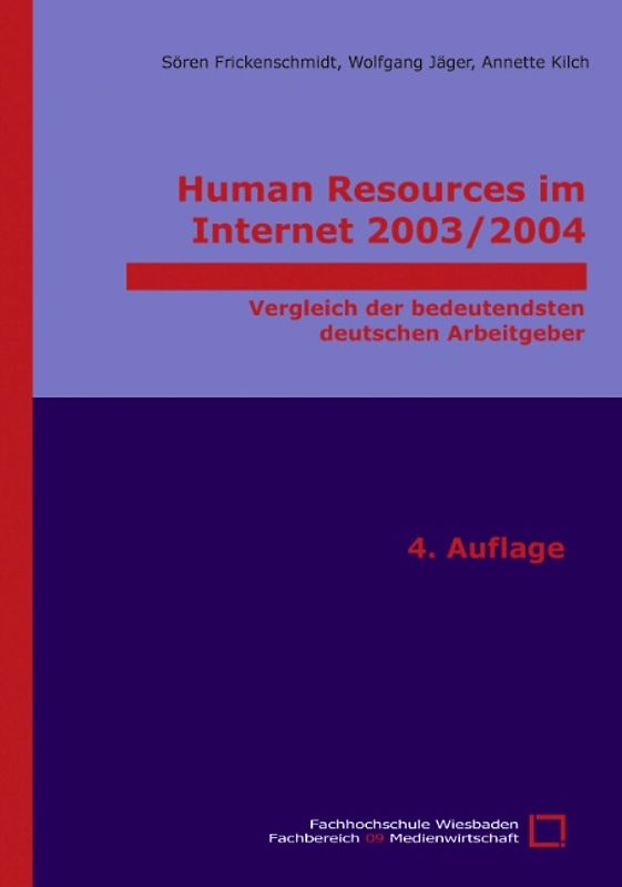 Human Resources im Internet 2003/2004