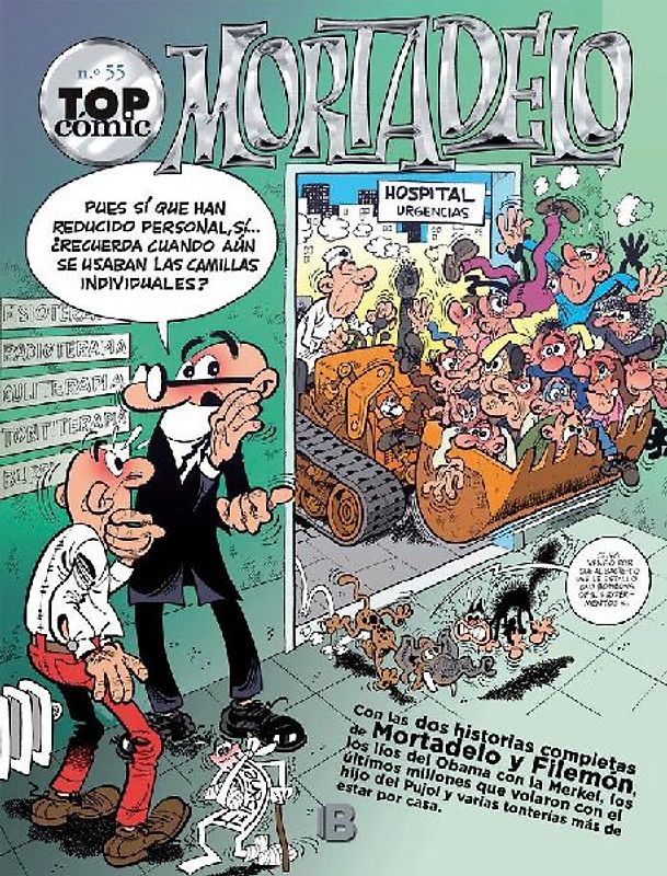Top cómic Mortadelo 55. Los monstruos