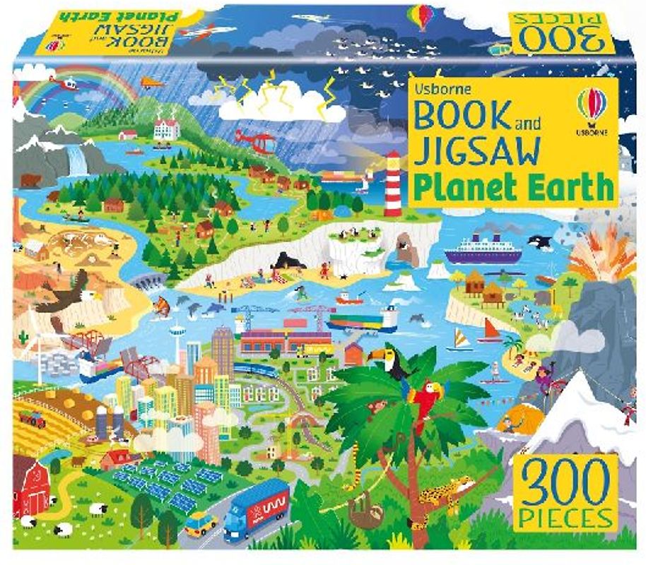 Usborne Book and Jigsaw Planet Earth