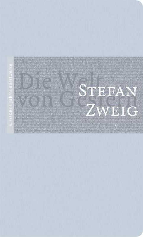 Die Welt von Gestern