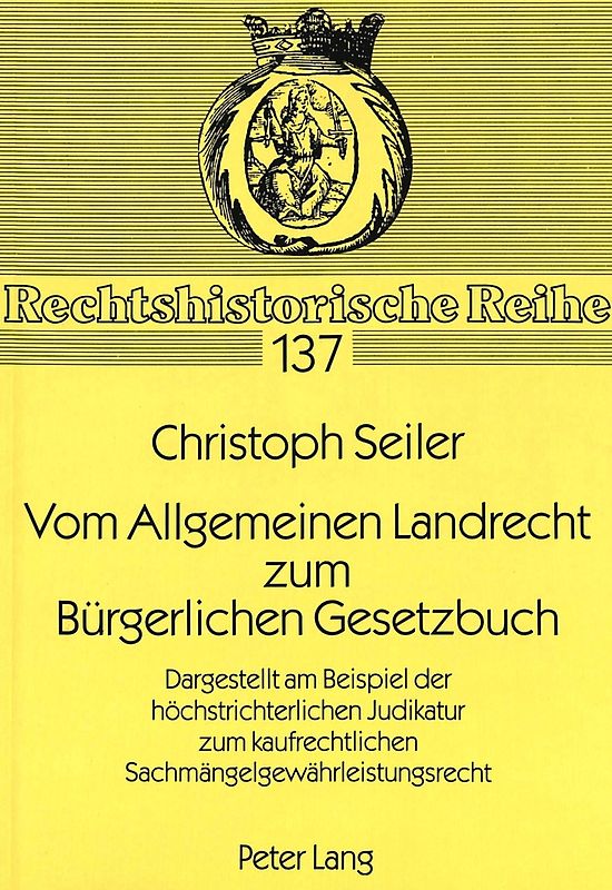 Vom Allgemeinen Landrecht zum Bürgerlichen Gesetzbuch