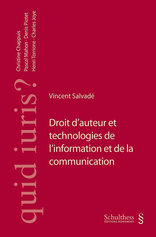 Droit d'auteur et technologies de l'information et de la communication