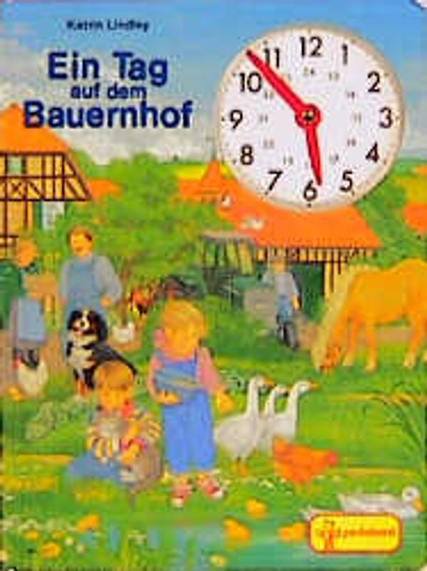 Ein Tag auf dem Bauernhof. Uhrenbuch