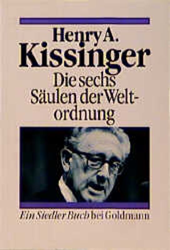 Die sechs Säulen der Weltordnung