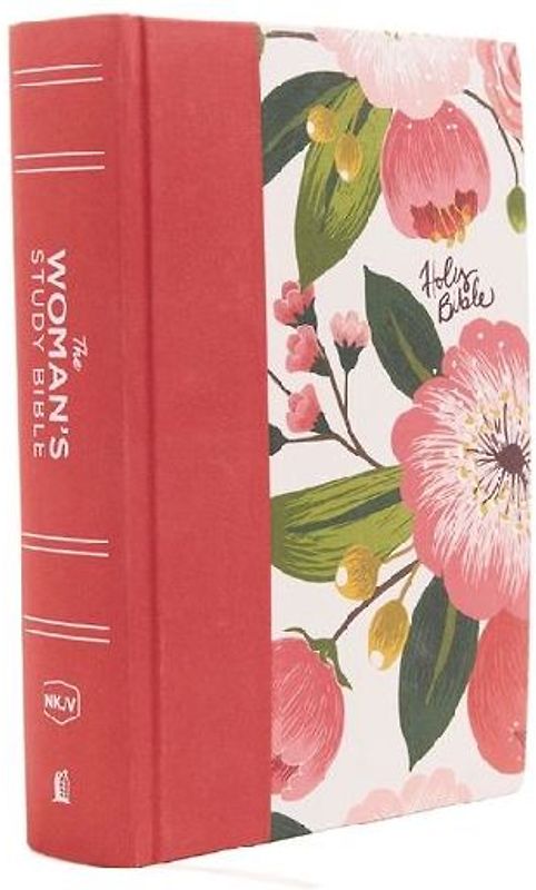 The NKJV, Woman's Study Bible, Fully Revised, Imitation Leather, Black/Burgundy, Full-Color