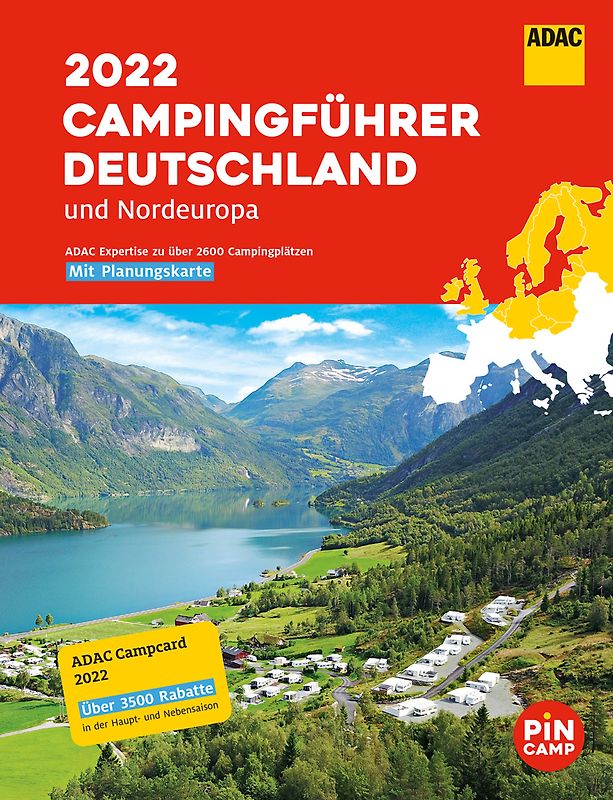 ADAC Campingführer Deutschland/Nordeuropa 2022