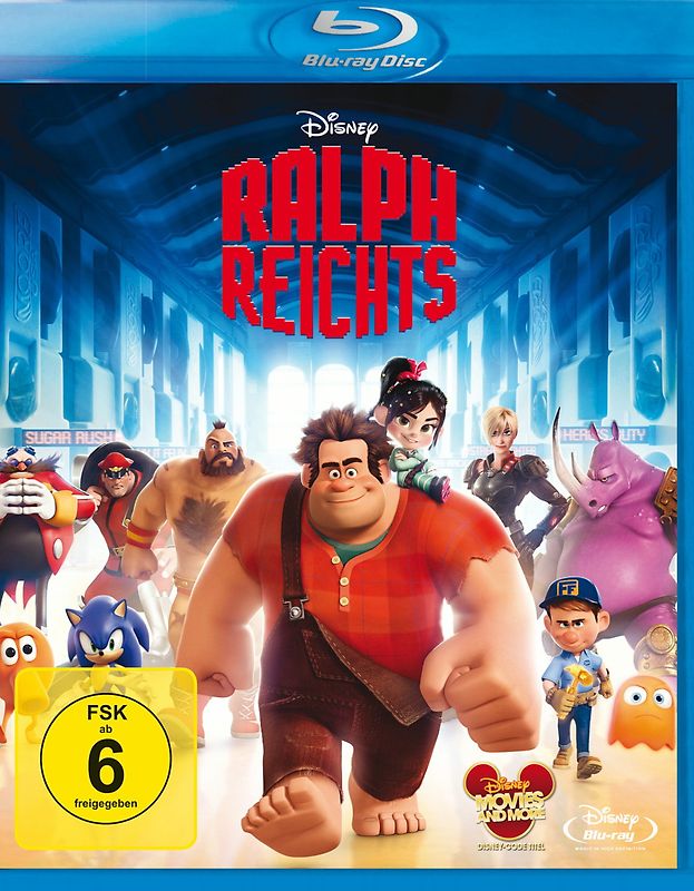 Ralph reichts Blu-ray Disc