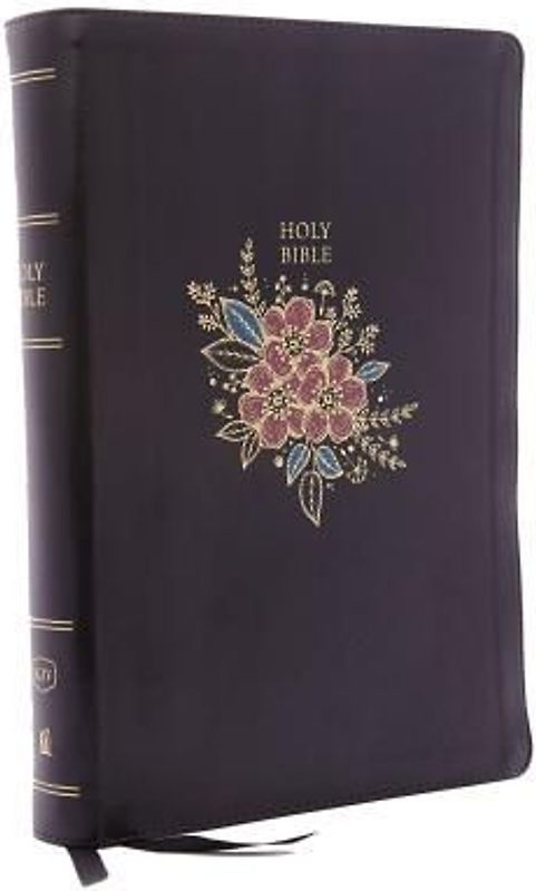 KJV, Deluxe Reference Bible, Super Giant Print, Imitation Leather, Black, Indexed, Red Letter Edition