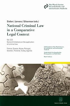 National Criminal Law in a Comparative Legal Context.