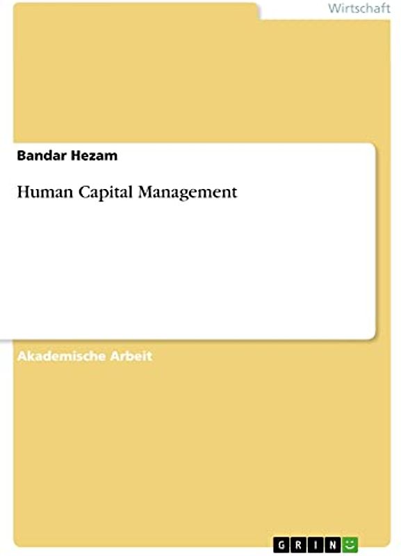 Human Capital Management
