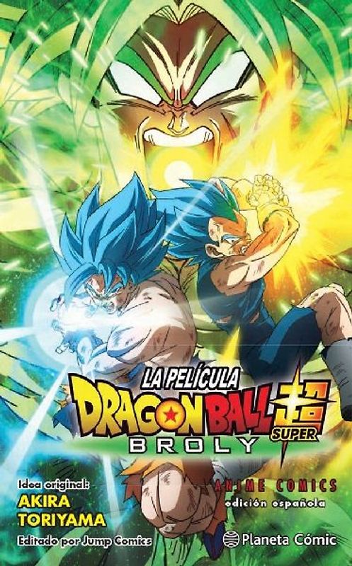 Dragon Ball super broly anime comic