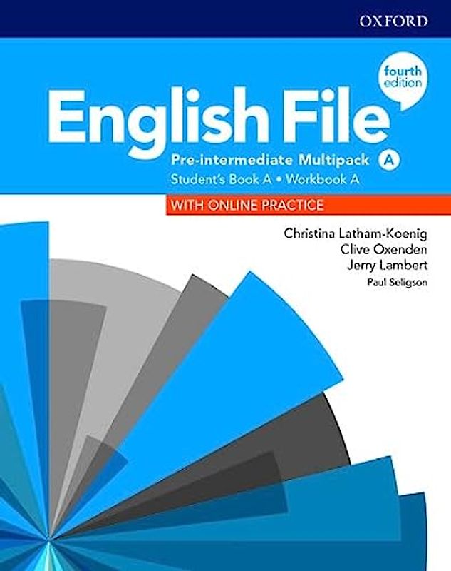 English File: Pre-Intermediate: Student's Book/Workbook Multi-Pack A: with Student Resource Centre Pack (English File Fourth Edition)