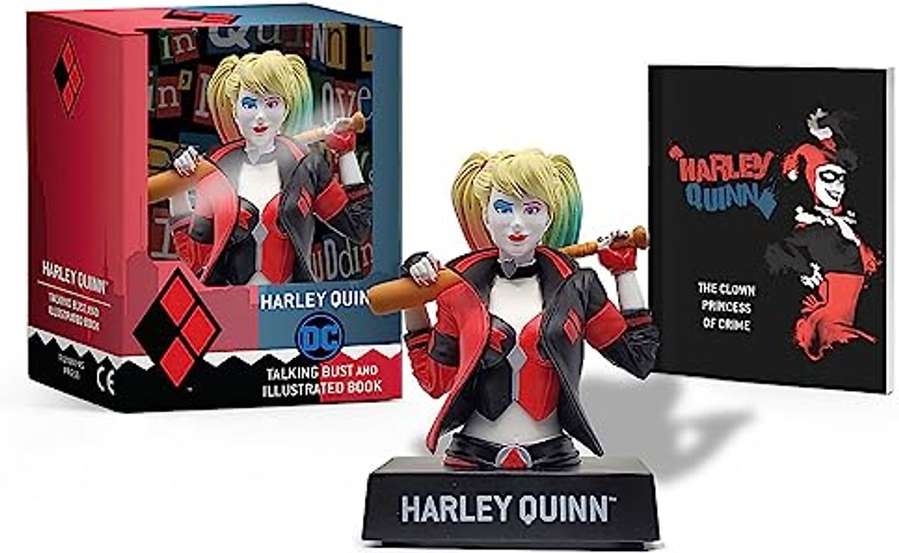 Harley Quinn Talking Figure and Illustrated Book (RP Minis)