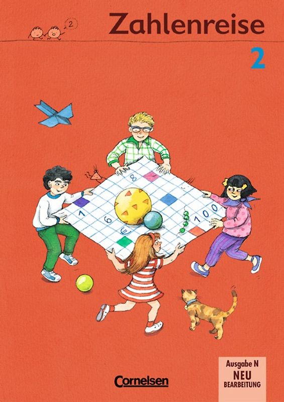 Zahlenreise. Ausgabe N / 2. Schuljahr - Schülerbuch mit Kartonbeilagen