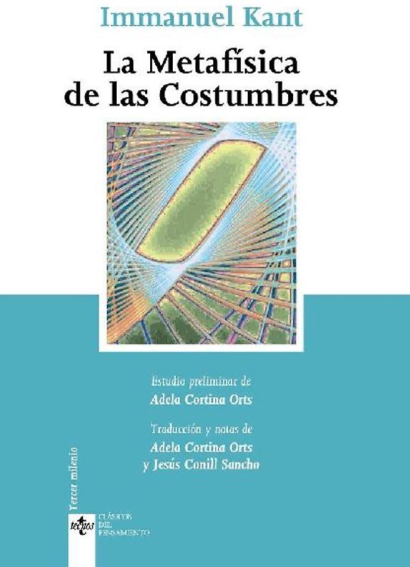 La metafísica de las costumbres