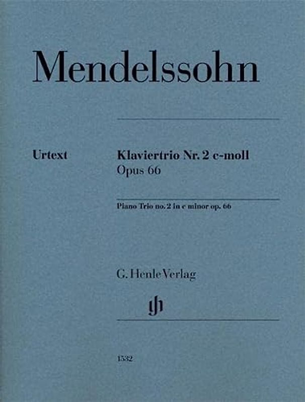 Klaviertrio Nr. 2 c-moll op. 66: Besetzung: Klaviertrios (G. Henle Urtext-Ausgabe)