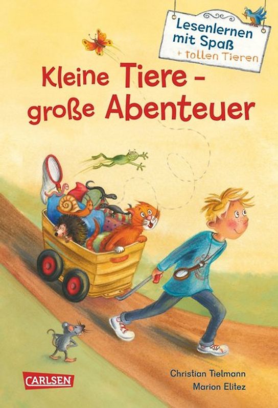 Kleine Tiere - große Abenteuer (Lesenlernen mit Spaß + tollen Tieren 1)