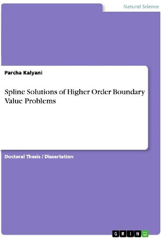 Spline Solutions of Higher Order Boundary Value Problems