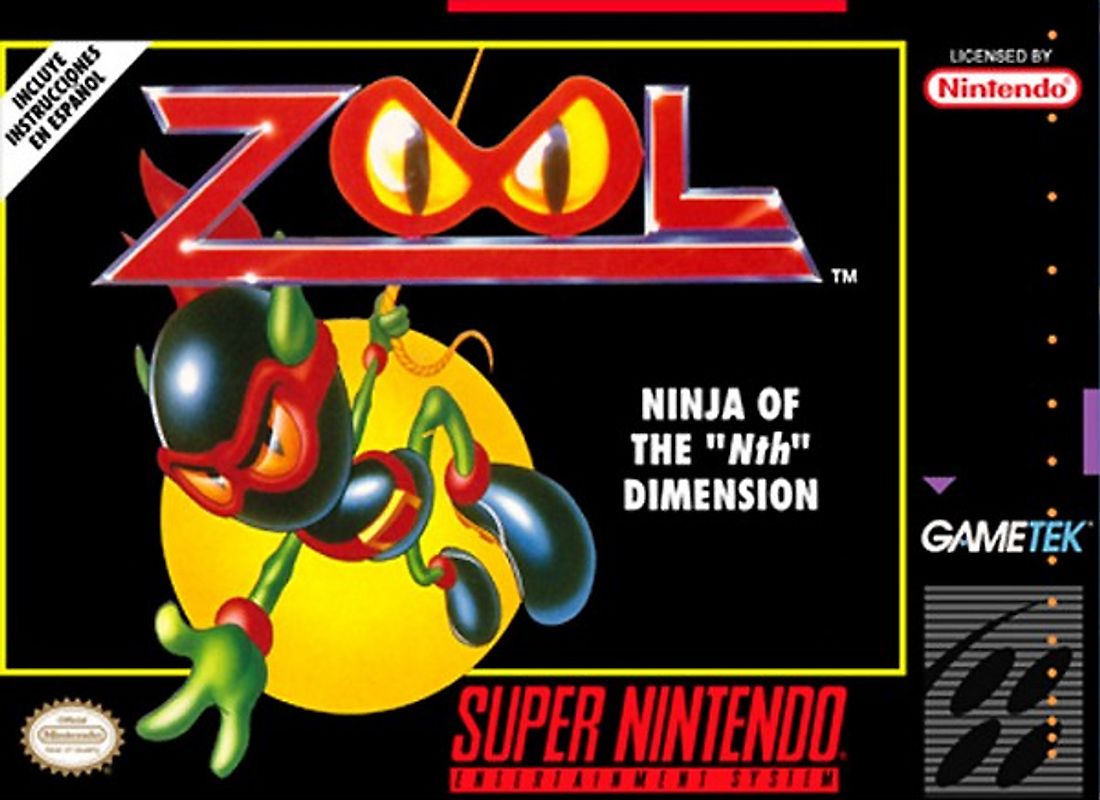 Zool - Ninja of the Nth Dimension Super Nintendo