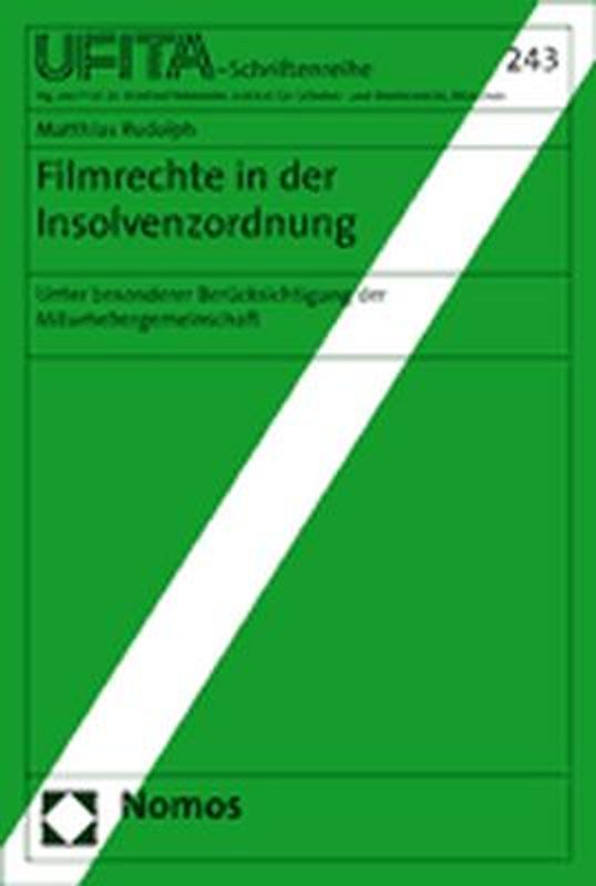 Filmrechte in der Insolvenzordnung