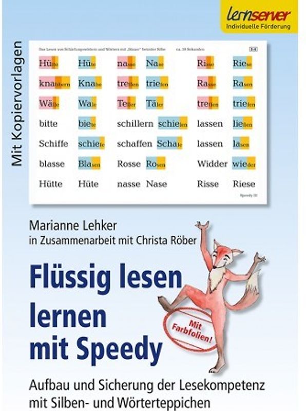 Flüssig lesen lernen mit Speedy