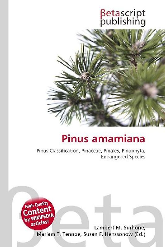 Pinus amamiana