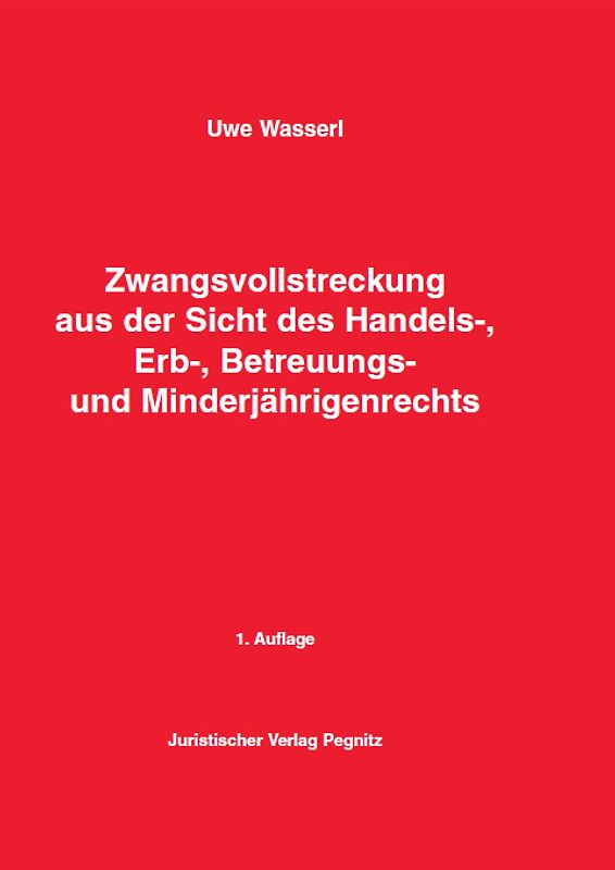 Zwangsvollstreckung aus der Sicht des Handels-, Erb-, Betreuungs- und Minderjährigenrechts